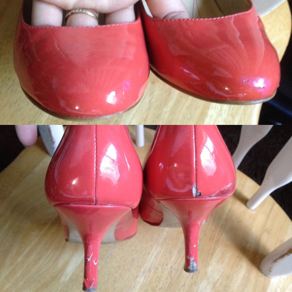 Auth Kate Spade Coral Heels Pumps Shoes Sz 6.5 US - Picture 6 of 8